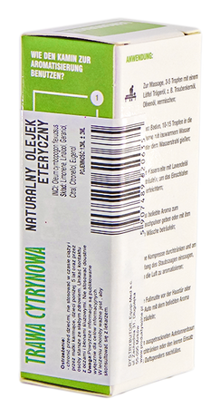 Naturalny olejek trawa cytrynowa 12ml premium