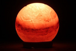 Lampa solna himalajska piłka football sól