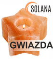 Świecznik solny gwiazda sól himalajska jonizator