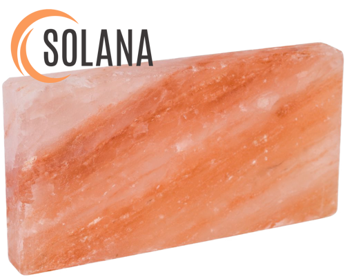 Cegła solna himalajska 2,5cm gładka 10 szt PREMIUM