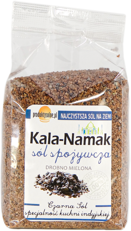 Kala-Namak czarna sól indyjska drobna 600g premium