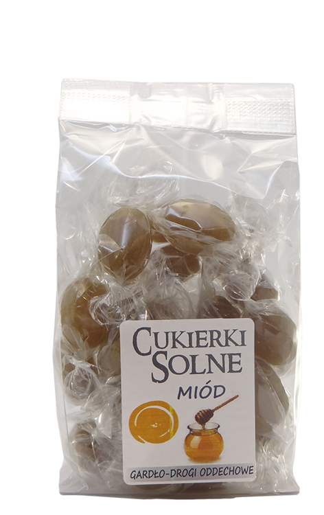 Cukierki solne miodowe solankowe sól himalajska