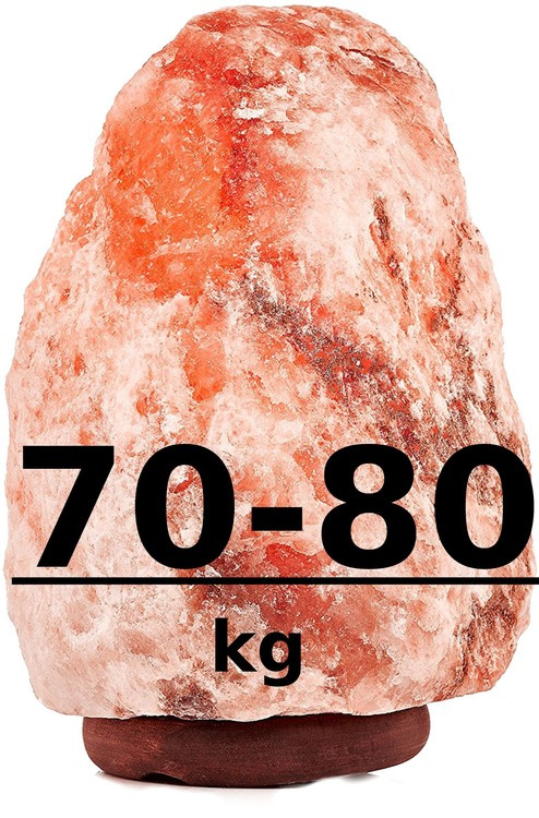 Lampa solna himalajska naturalna 70-80kg jonizator