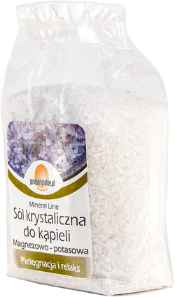  Naturalna krystaliczna sól kąpielowa 300g premium