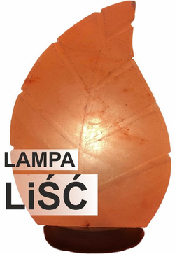 Lampa solna himalajska liść sól himalajska