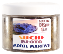 SUCHE BŁOTO Z MORZA MARTWEGO słoik 500g