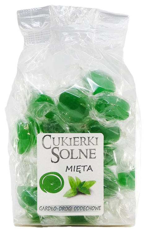Cukierki solne miętowe solankowe sól himalajska