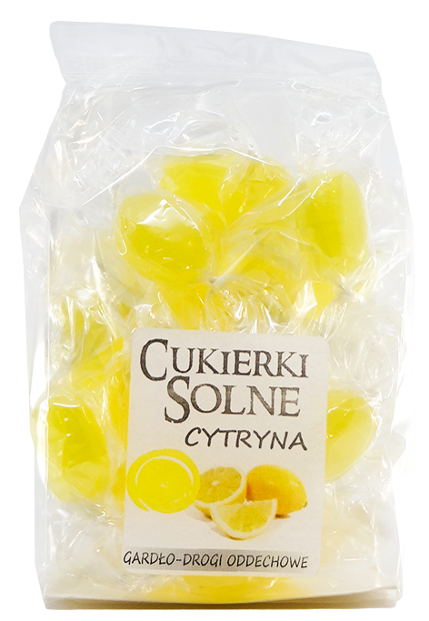 Cukierki solne cytrynowe solankowe sól himalajska
