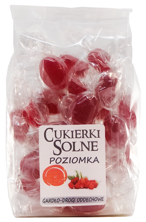 Cukierki solne poziomkowe solankowe sól himalajska