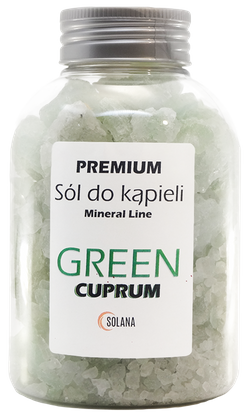 Sól zielona z miedzią green premium butelka 500g