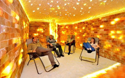 Grota solna nowoczesna 30 m2 pokój solny jaskinia