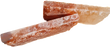 Cegła solna himalajska pomarańczowa, jedna strona naturalna, 2,5x10x20 cm