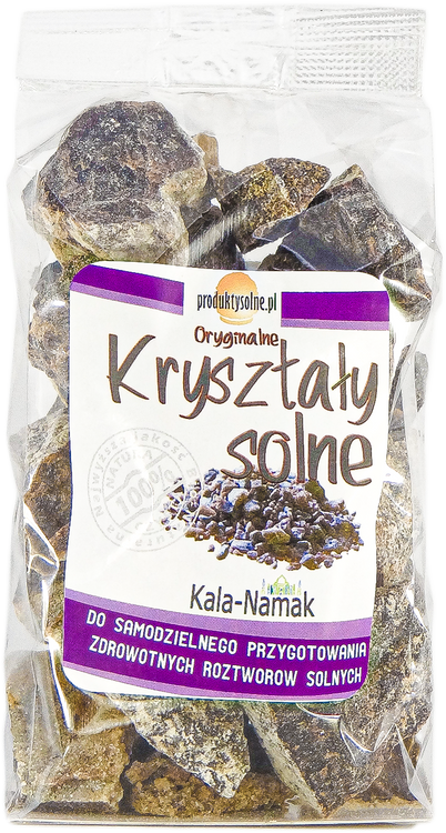 Kryształy Kala-Namak sól indyjska 600g premium