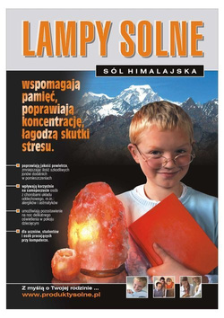 Lampa solna USB misa sól himalajska