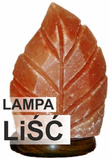 LAMPA SOLNA HIMALAJSKA LIŚĆ sól himalajska