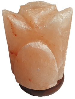 KLOSZ Z SOLI HIMALAJSKIEJ MAŁY "KWIATEK1"