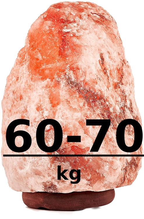 Lampa solna himalajska naturalna 60-70kg jonizator