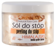 Peeling do stóp gruby sól himalajska słoik premium