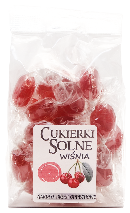 Cukierki solne wiśniowe solankowe sól himalajska