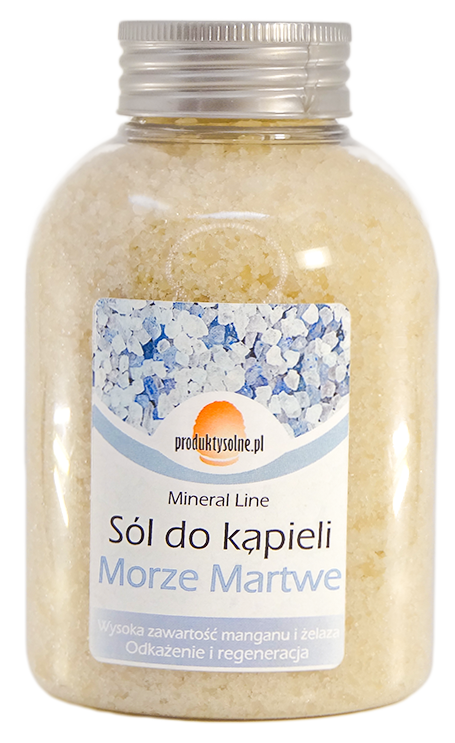 Sól kąpielowa z Morza Martwego butelka premium