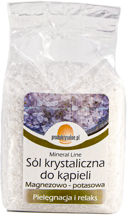  Naturalna krystaliczna sól kąpielowa 300g premium