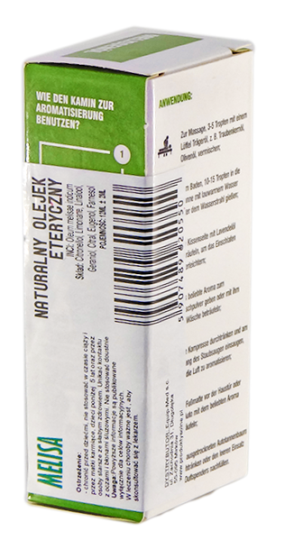 Naturalny olejek eteryczny melisa 12ml premium