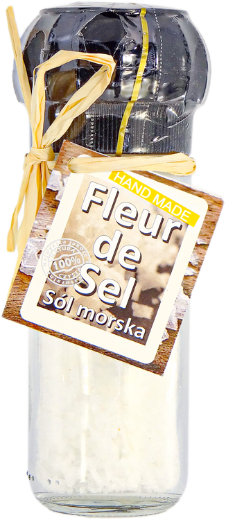 Młynek classic z solą morską Fleur De Sel premium