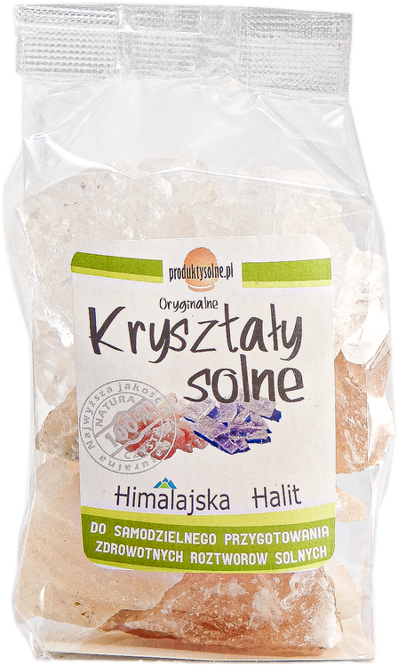 Kryształy mix sól himalajska i halit 600g premium