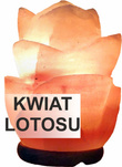 Lampa solna himalajska kwiat lotosu 1 premium