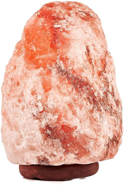 Klosz z soli himalajskiej o wadze 8-10 kg z podstawą z drewna
