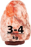 Lampa solna 3-4 kg naturalna himalajska jonizator