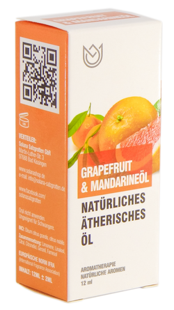 Naturalny olejek grejpfrut-mandarynka 12ml premium