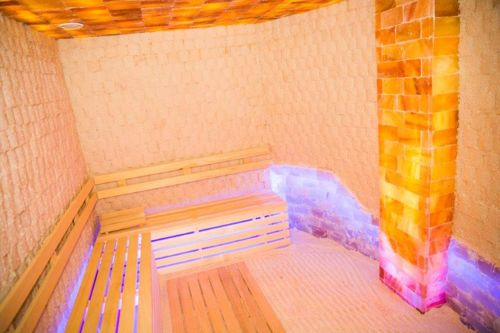 Solny pokój inhalacyjny biały 15 m²