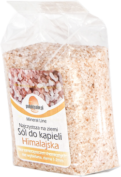 Himalajska krystaliczna sól kąpielowa 300g premium