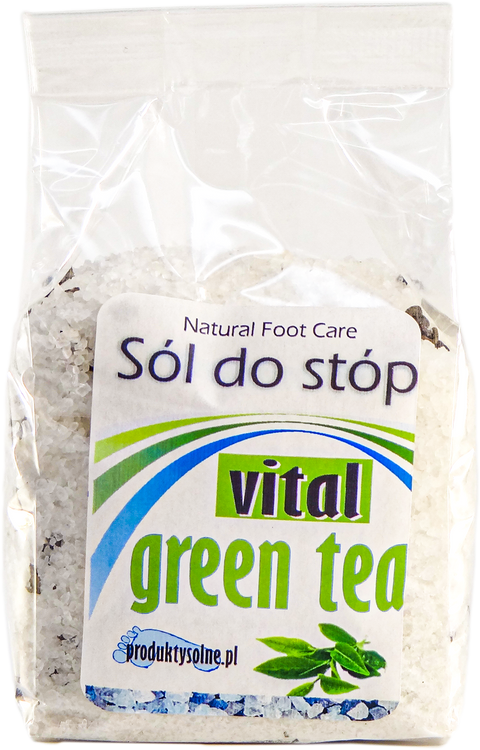 Sól do stóp vital zielona herbata 500g premium