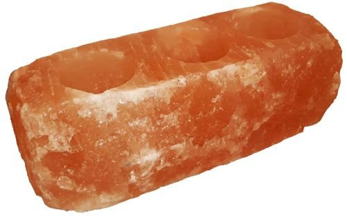 Świecznik solny 3 dziury