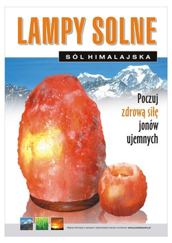 Lampa solna USB misa sól himalajska