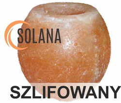 ŚWIECZNIK SOLNY SZLIFOWANY tealight jonizator 