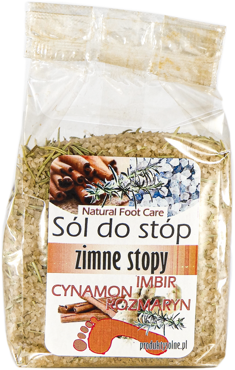 Sól do stóp zimnych rozgrzewająca 500g premium