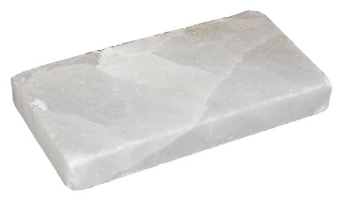 Cegła solna himalajska biała szlifowana 2,5x10x20 cm