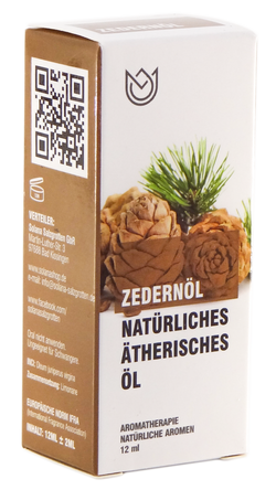 Naturalny olejek eteryczny cedr 12ml premium