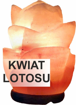Lampa solna himalajska kwiat lotosu 1 premium