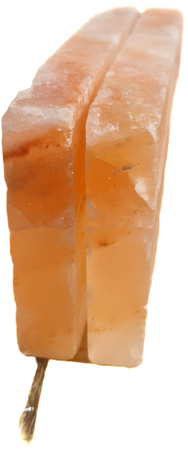 Cegła solna pomarańczowa frezowana 5x10x20 cm