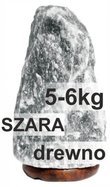Lampa solna o wadze 5-6 kg z szarej soli jonizator