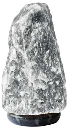Lampa solna 4-5 kg szara sól podstawa szary marmur