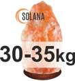 Klosz z soli himalajskiej o wadze 30-35 kg z podstawą z drewna